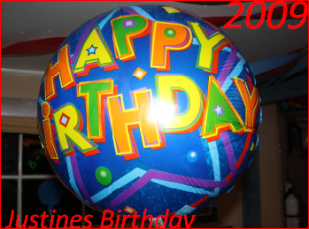 Justines Birthday 2009